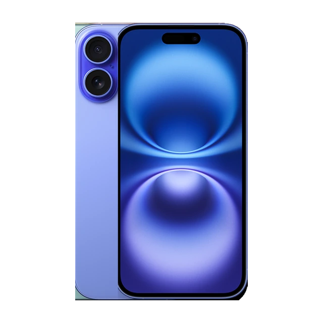 iPhone 16 128GB — official model image (shows the model, not the specific unit)