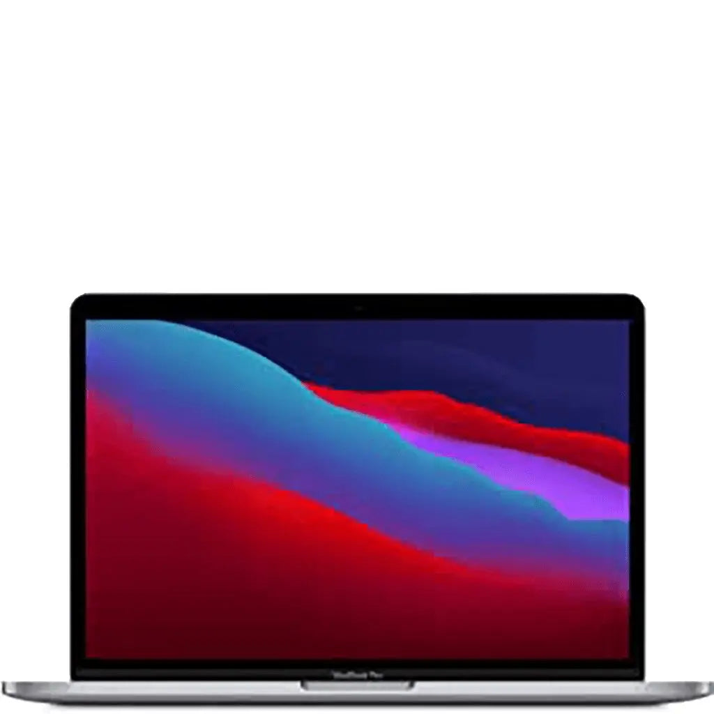 Sleek MacBook Pro with vibrant display, showcasing the powerful graphics and functionality for everyday tasks.