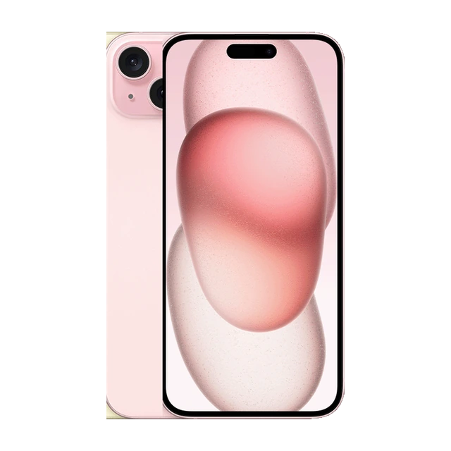 iPhone 15 Plus — official model image (shows the model, not the specific unit)